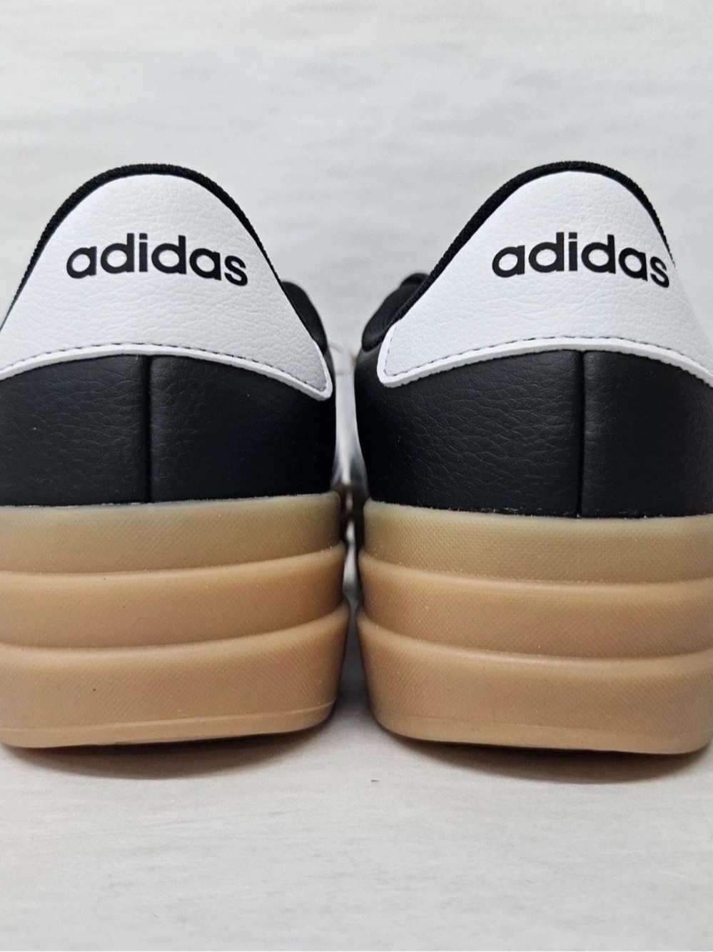 Adidas VL Court Bold Women’s Black/White Gum Sneakers - Picture 3 of 8
